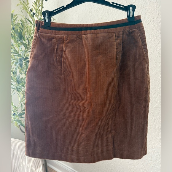 Ann Taylor Loft Brown Women Skirt Size 4 - Picture 2 of 6